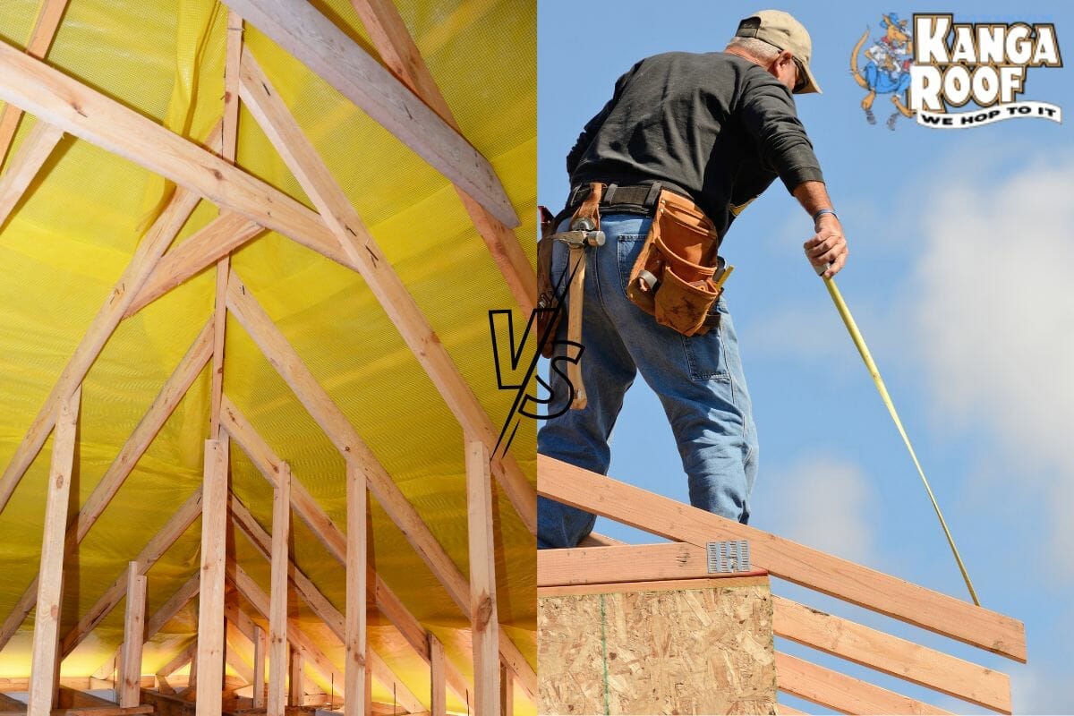 Truss Roof vs. Rafters: A Simple Explanation