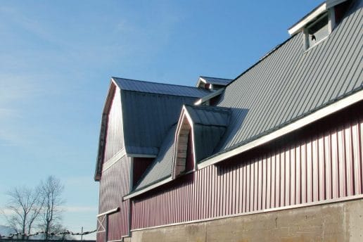 Barn Style Metal Roof