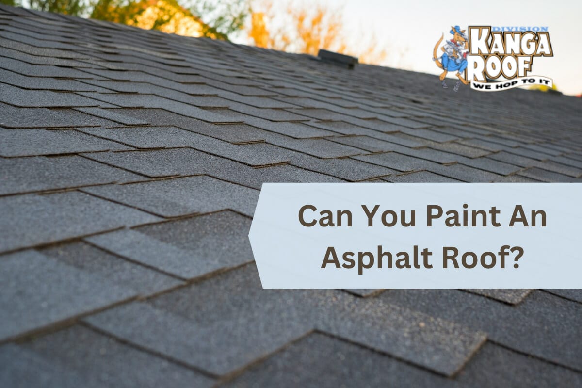 Can You Paint An Asphalt Roof?