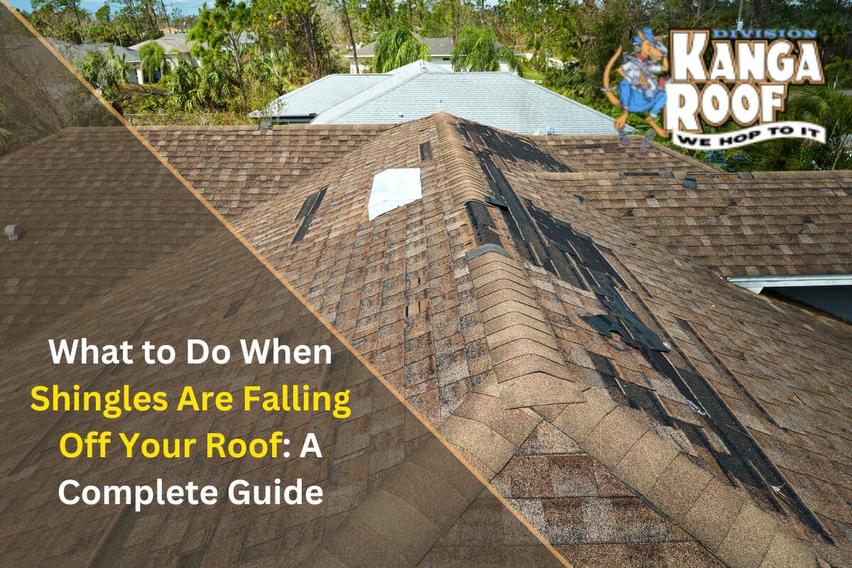 What to Do When Shingles Are Falling Off Your Roof: A Complete Guide