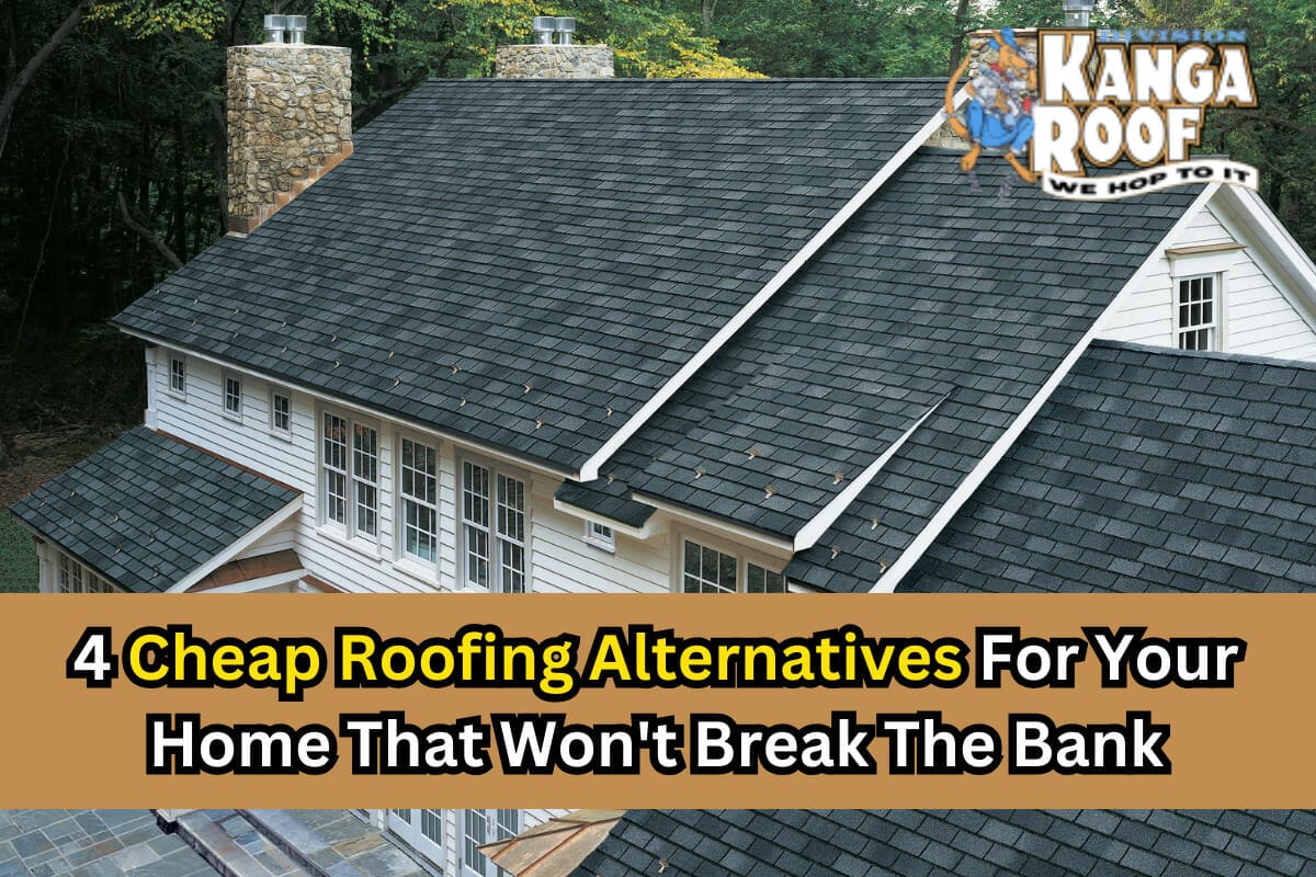 4 Cheap Roofing Alternatives For Your Home That Won’t Break The Bank